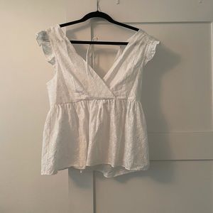 V neck blouse